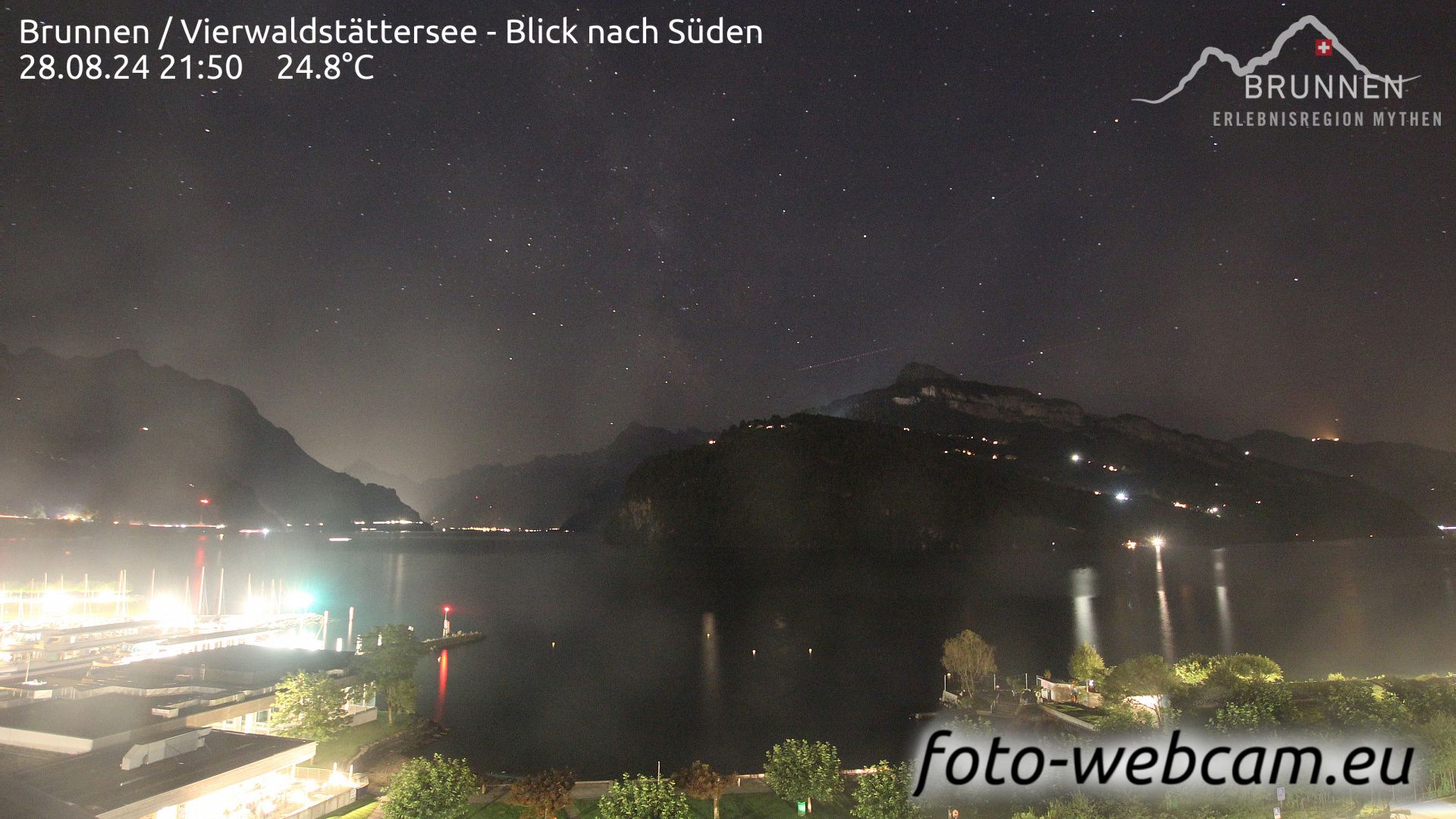 Ingenbohl: Brunnen - Vierwaldstättersee - Blick nach Süden