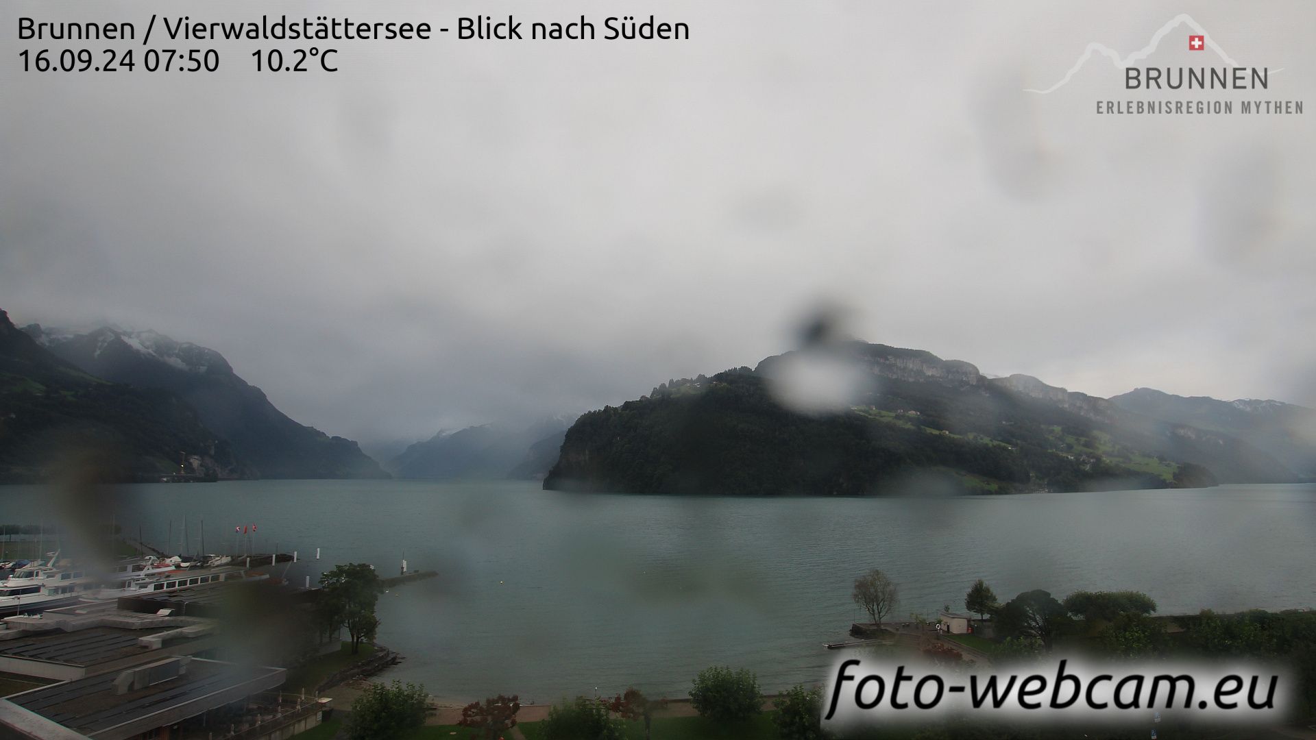 Ingenbohl: Brunnen - Vierwaldstättersee - Blick nach Süden