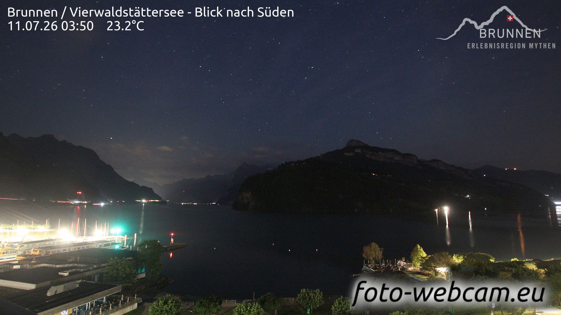 Ingenbohl: Brunnen - Vierwaldstättersee - Blick nach Süden