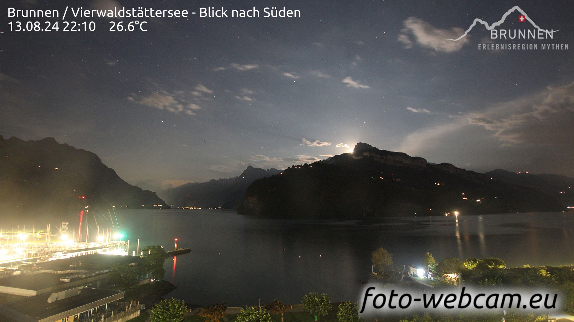 Ingenbohl: Brunnen - Vierwaldstättersee - Blick nach Süden