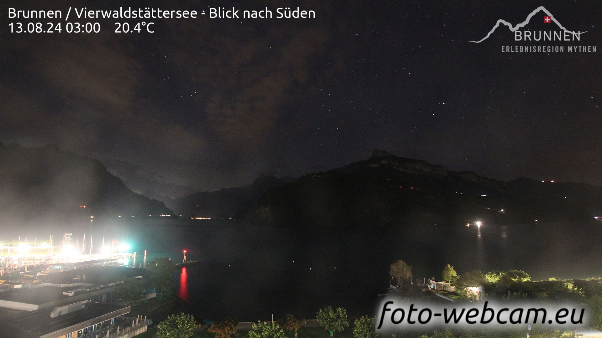 Ingenbohl: Brunnen - Vierwaldstättersee - Blick nach Süden