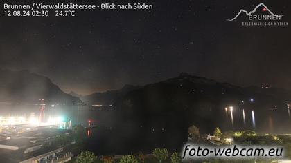 Ingenbohl: Brunnen - Vierwaldstättersee - Blick nach Süden