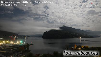 Ingenbohl: Brunnen - Vierwaldstättersee - Blick nach Süden