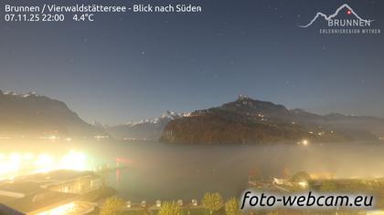 Ingenbohl: Brunnen - Vierwaldstättersee - Blick nach Süden