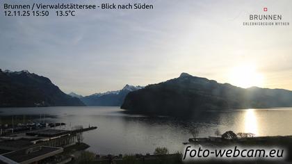 Ingenbohl: Brunnen - Vierwaldstättersee - Blick nach Süden