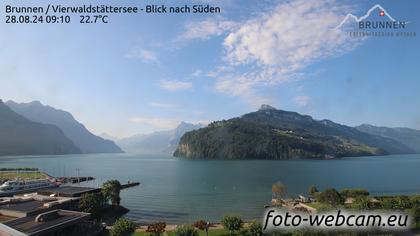 Ingenbohl: Brunnen - Vierwaldstättersee - Blick nach Süden