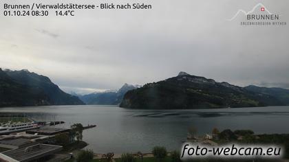 Ingenbohl: Brunnen - Vierwaldstättersee - Blick nach Süden