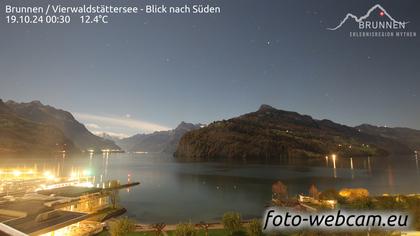 Ingenbohl: Brunnen - Vierwaldstättersee - Blick nach Süden