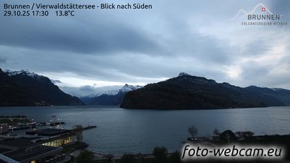 Ingenbohl: Brunnen - Vierwaldstättersee - Blick nach Süden