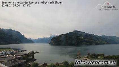 Ingenbohl: Brunnen - Vierwaldstättersee - Blick nach Süden