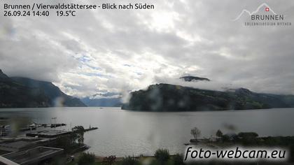 Ingenbohl: Brunnen - Vierwaldstättersee - Blick nach Süden