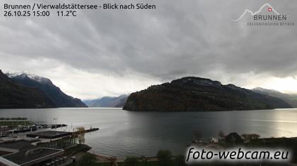 Ingenbohl: Brunnen - Vierwaldstättersee - Blick nach Süden