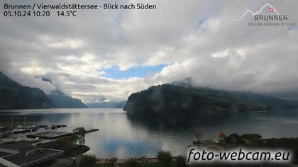 Ingenbohl: Brunnen - Vierwaldstättersee - Blick nach Süden