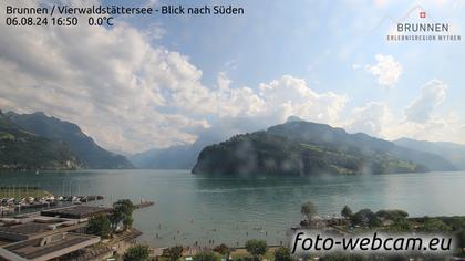 Ingenbohl: Brunnen - Vierwaldstättersee - Blick nach Süden