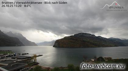 Ingenbohl: Brunnen - Vierwaldstättersee - Blick nach Süden