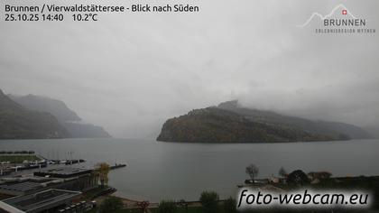 Ingenbohl: Brunnen - Vierwaldstättersee - Blick nach Süden