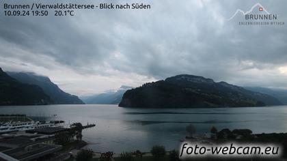 Ingenbohl: Brunnen - Vierwaldstättersee - Blick nach Süden