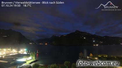 Ingenbohl: Brunnen - Vierwaldstättersee - Blick nach Süden