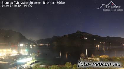 Ingenbohl: Brunnen - Vierwaldstättersee - Blick nach Süden