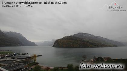 Ingenbohl: Brunnen - Vierwaldstättersee - Blick nach Süden