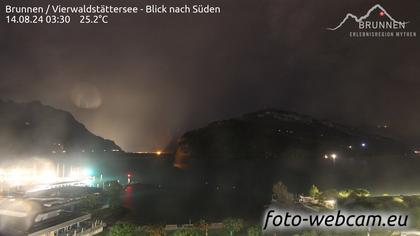 Ingenbohl: Brunnen - Vierwaldstättersee - Blick nach Süden