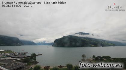 Ingenbohl: Brunnen - Vierwaldstättersee - Blick nach Süden