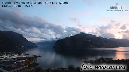 Ingenbohl: Brunnen - Vierwaldstättersee - Blick nach Süden