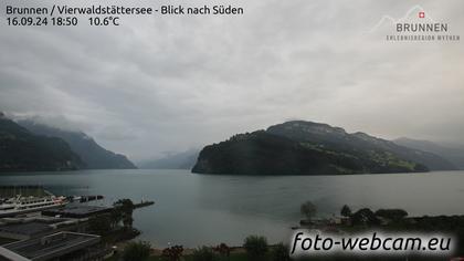 Ingenbohl: Brunnen - Vierwaldstättersee - Blick nach Süden