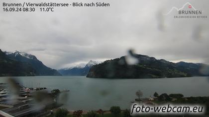 Ingenbohl: Brunnen - Vierwaldstättersee - Blick nach Süden