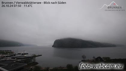 Ingenbohl: Brunnen - Vierwaldstättersee - Blick nach Süden