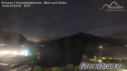 Ingenbohl: Brunnen - Vierwaldstättersee - Blick nach Süden