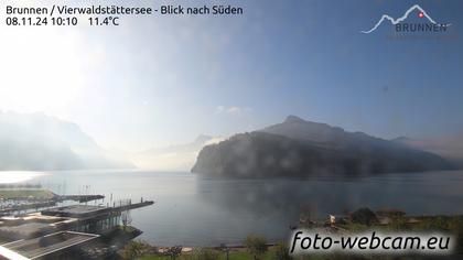 Ingenbohl: Brunnen - Vierwaldstättersee - Blick nach Süden