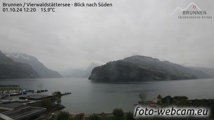 Ingenbohl: Brunnen - Vierwaldstättersee - Blick nach Süden