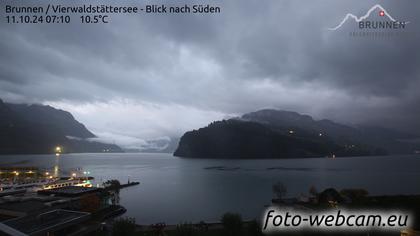 Ingenbohl: Brunnen - Vierwaldstättersee - Blick nach Süden