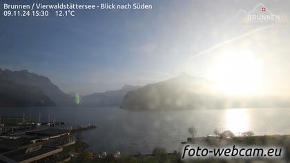 Ingenbohl: Brunnen - Vierwaldstättersee - Blick nach Süden