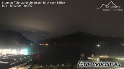 Ingenbohl: Brunnen - Vierwaldstättersee - Blick nach Süden