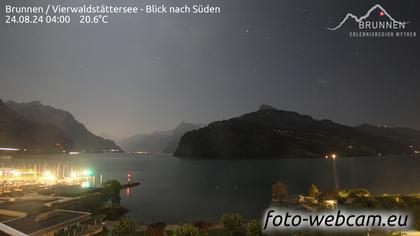 Ingenbohl: Brunnen - Vierwaldstättersee - Blick nach Süden