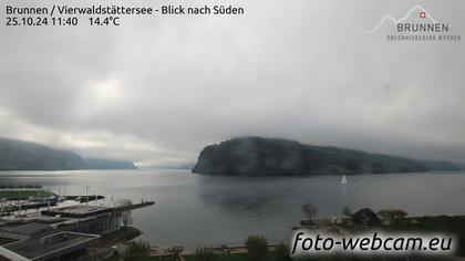 Ingenbohl: Brunnen - Vierwaldstättersee - Blick nach Süden