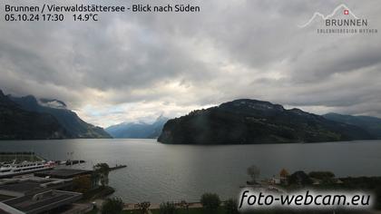 Ingenbohl: Brunnen - Vierwaldstättersee - Blick nach Süden