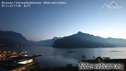 Ingenbohl: Brunnen - Vierwaldstättersee - Blick nach Süden