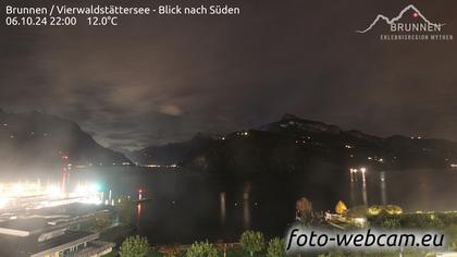 Ingenbohl: Brunnen - Vierwaldstättersee - Blick nach Süden