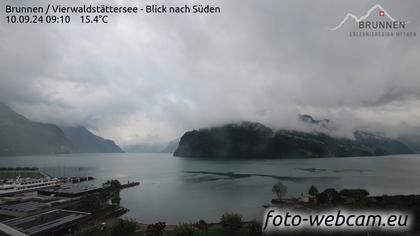 Ingenbohl: Brunnen - Vierwaldstättersee - Blick nach Süden