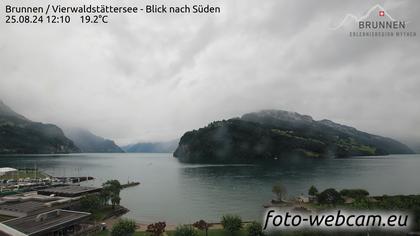 Ingenbohl: Brunnen - Vierwaldstättersee - Blick nach Süden