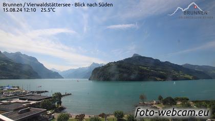 Ingenbohl: Brunnen - Vierwaldstättersee - Blick nach Süden