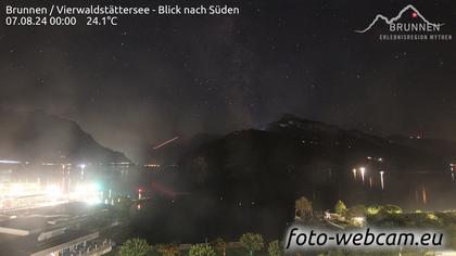 Ingenbohl: Brunnen - Vierwaldstättersee - Blick nach Süden