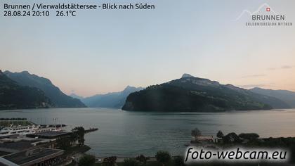 Ingenbohl: Brunnen - Vierwaldstättersee - Blick nach Süden