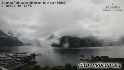 Ingenbohl: Brunnen - Vierwaldstättersee - Blick nach Süden