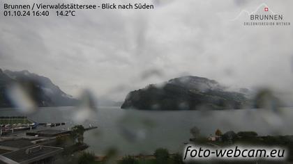 Ingenbohl: Brunnen - Vierwaldstättersee - Blick nach Süden