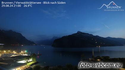 Ingenbohl: Brunnen - Vierwaldstättersee - Blick nach Süden