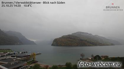 Ingenbohl: Brunnen - Vierwaldstättersee - Blick nach Süden